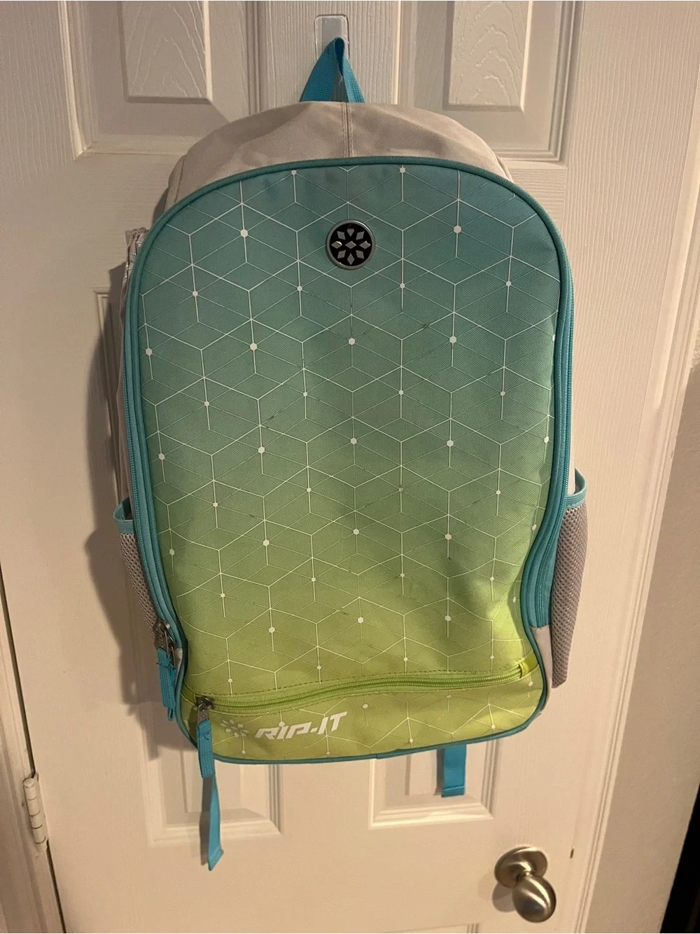 Rip-It Classic 2.0 Youth Gradient Teal & Lime Backpack (baseball/softball)